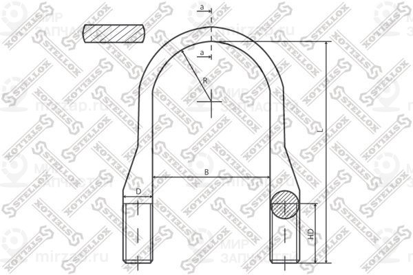 Запчасть STELLOX 8464226SX