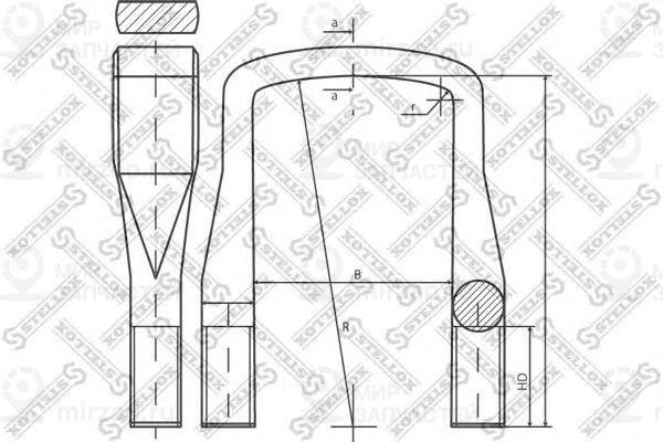 Запчасть STELLOX 8464510SX