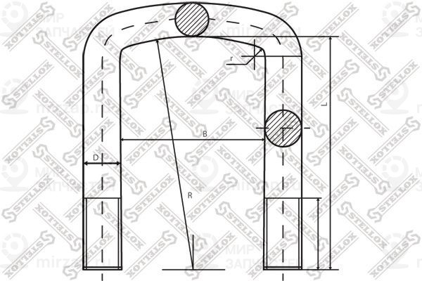 Запчасть STELLOX 8464589SX