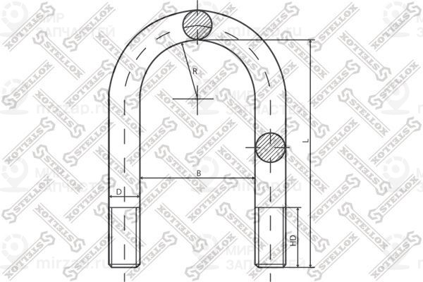 Запчасть STELLOX 8464616SX