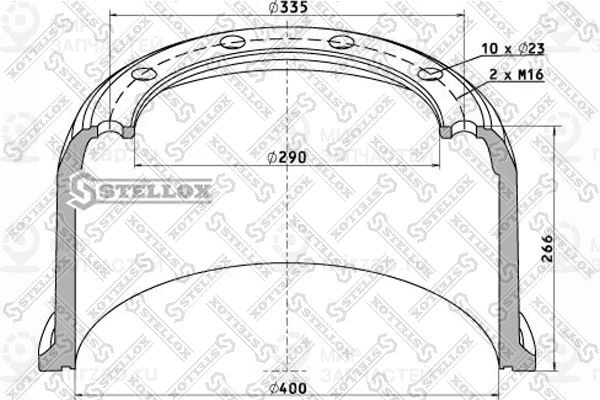 Запчасть STELLOX 8500012SX