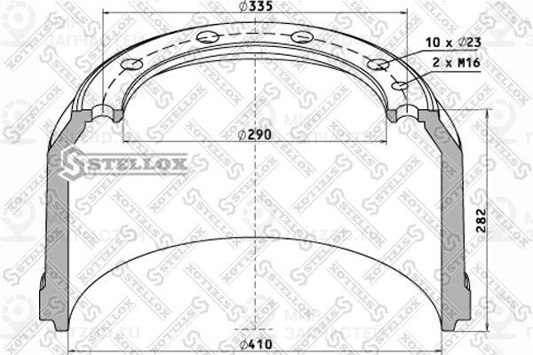 Запчасть STELLOX 8500034SX