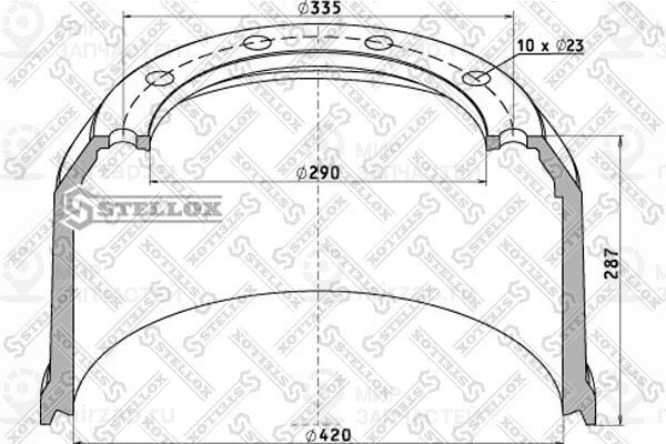 Запчасть STELLOX 8500050SX