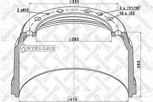 Запчасть STELLOX 8500111SX