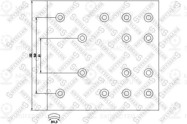 Запчасть STELLOX 8500957SX