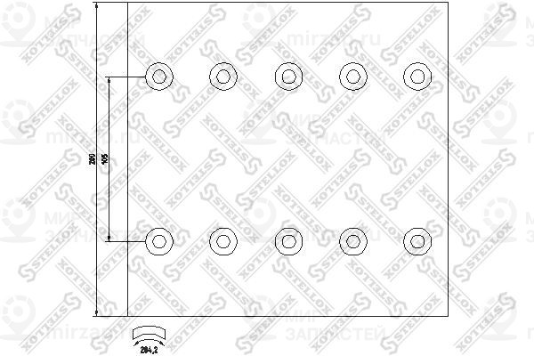 Запчасть STELLOX 8500969SX