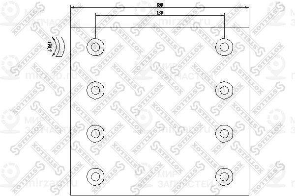 Запчасть STELLOX 8501003SX