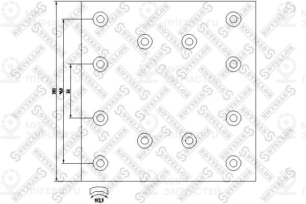 Запчасть STELLOX 8501055SX