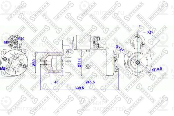 Запчасть STELLOX 8802027SX