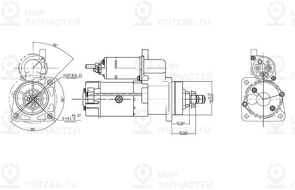 Стартер STELLOX 8802082SX