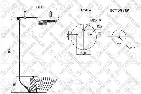 Запчасть STELLOX 9026190SX