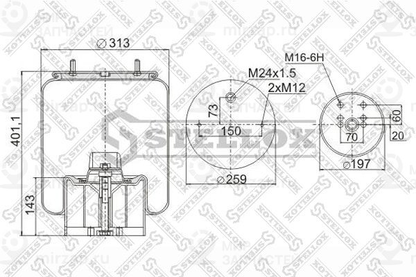 Запчасть STELLOX 9049612SX