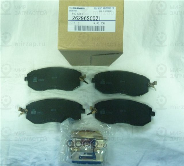 Запчасть SUBARU 26296SC021