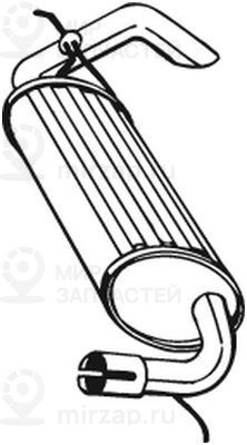 Запчасть BOSAL 211393