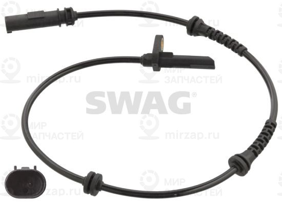 Датчик, частота вращения колеса SWAG 20106184