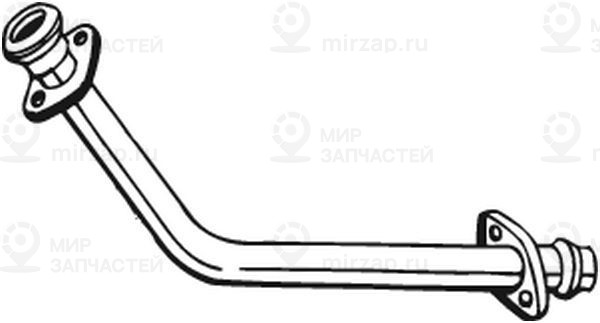 Труба выхлопного газа BOSAL 751151