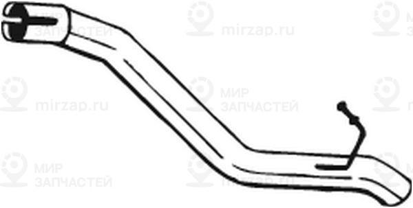 Труба выхлопного газа BOSAL 751393