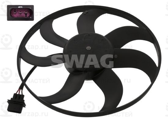 Вентилятор, охлаждение двигателя SWAG 30946565