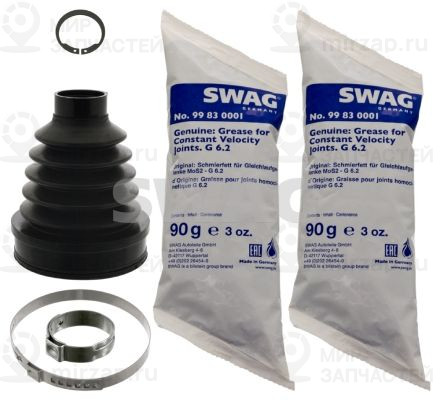 Комплект пыльника, приводной вал SWAG 60949892