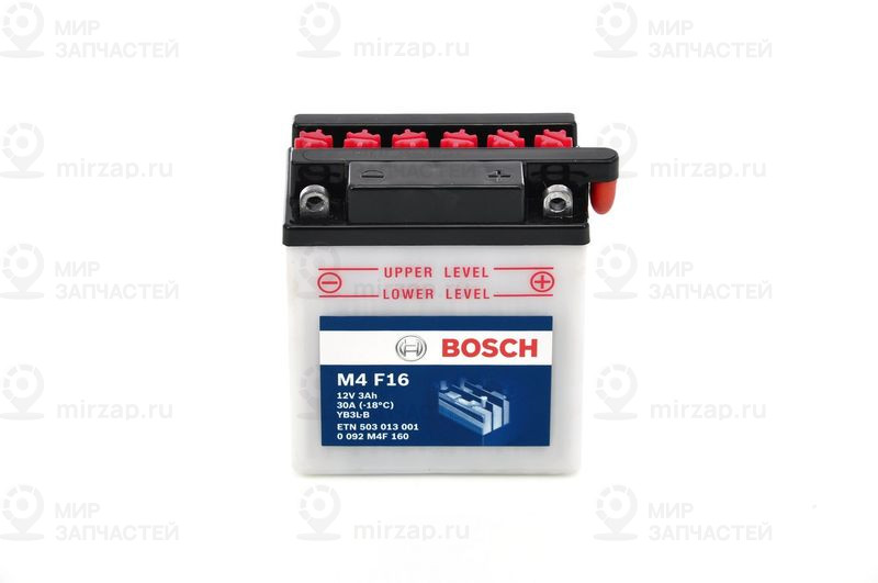 Стартерная аккумуляторная батарея BOSCH 0092M4F160