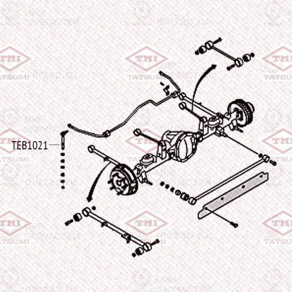 Запчасть TATSUMI TEB1021