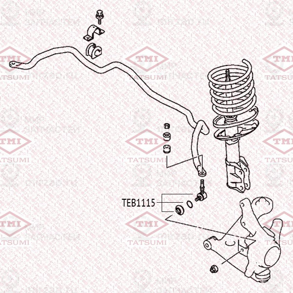 Запчасть TATSUMI TEB1115
