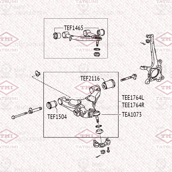 Запчасть TATSUMI TEE1764R