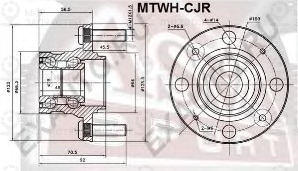 Запчасть ASVA MTWHCJR