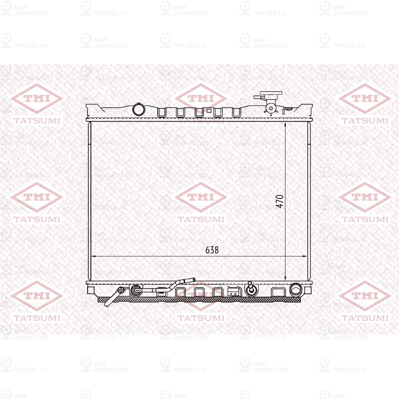 Запчасть TATSUMI TGA1086