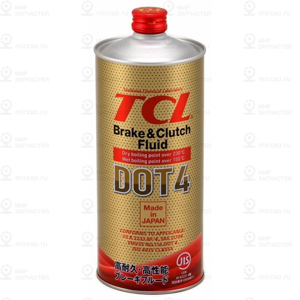 Тормозная Жидкость Tcl Dot-4 1L (Япония) Tcl 00833
 TCL 00833