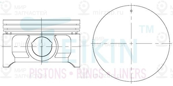 Запчасть TEIKIN 43270STD