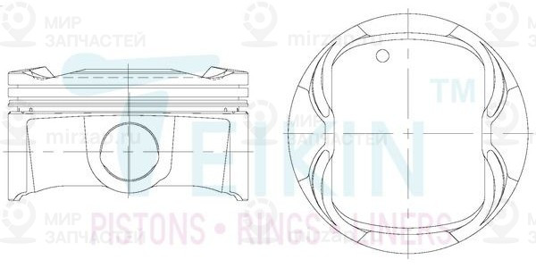 Запчасть TEIKIN 46363STD