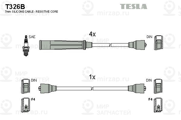 Запчасть TESLA T326B