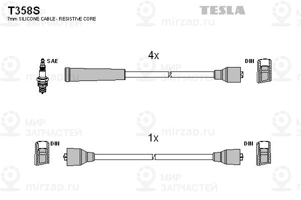 Запчасть TESLA T358S