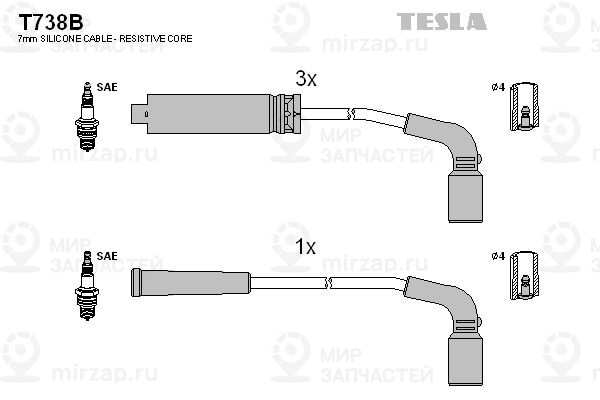 Запчасть TESLA T738B