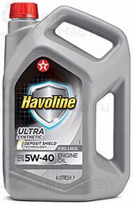 TEXACO Havoline Ultra 5W-40 TEXACO 840310MHE