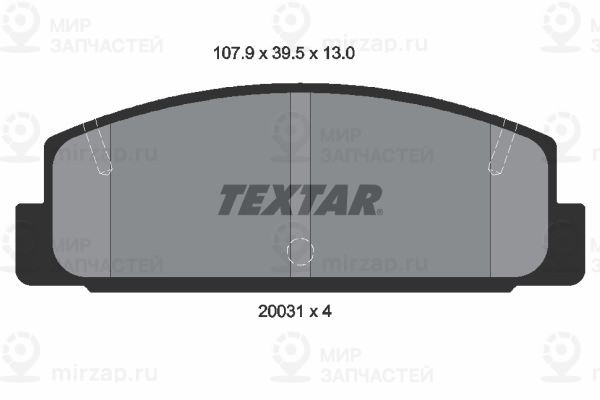 Запчасть TEXTAR 2003101