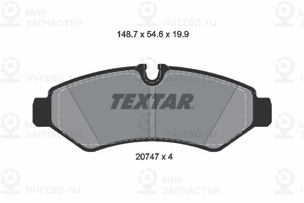 Запчасть TEXTAR 2074701