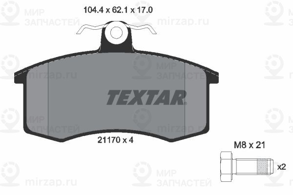 Запчасть TEXTAR 2117002