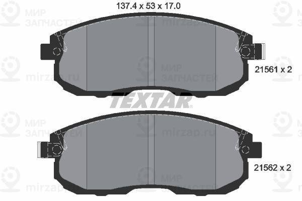 Запчасть TEXTAR 2156201