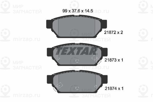 Запчасть TEXTAR 2187202