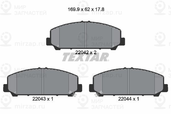 Запчасть TEXTAR 2204201