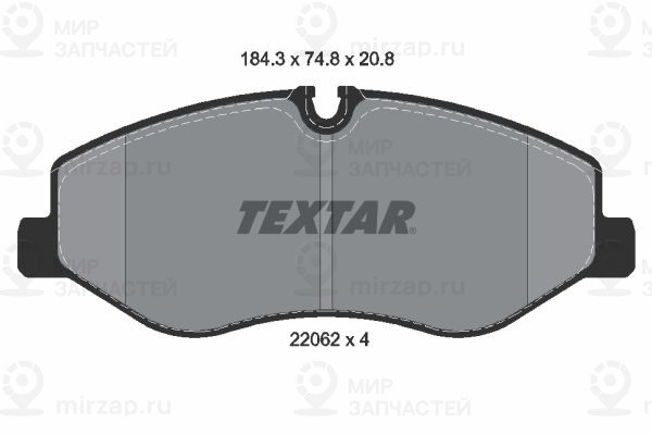 Запчасть TEXTAR 2206201