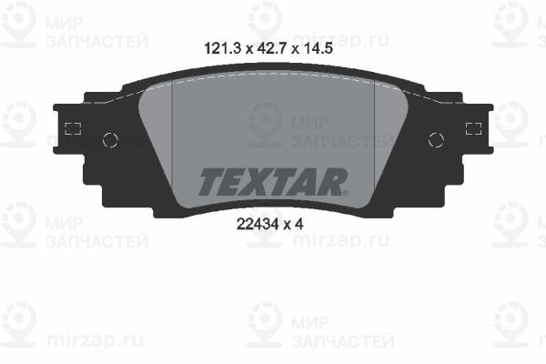 Запчасть TEXTAR 2243401