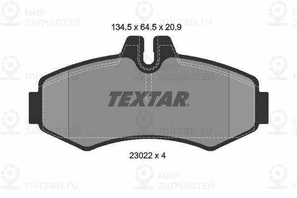 Запчасть TEXTAR 2302201