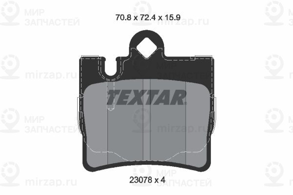 Запчасть TEXTAR 2307801