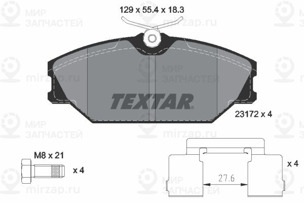 Запчасть TEXTAR 2317203