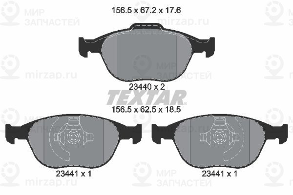 Запчасть TEXTAR 2344004