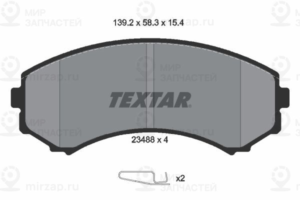 Запчасть TEXTAR 2348801
