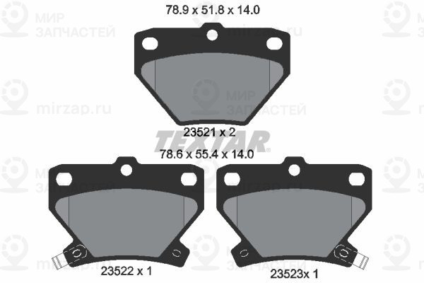 Запчасть TEXTAR 2352101